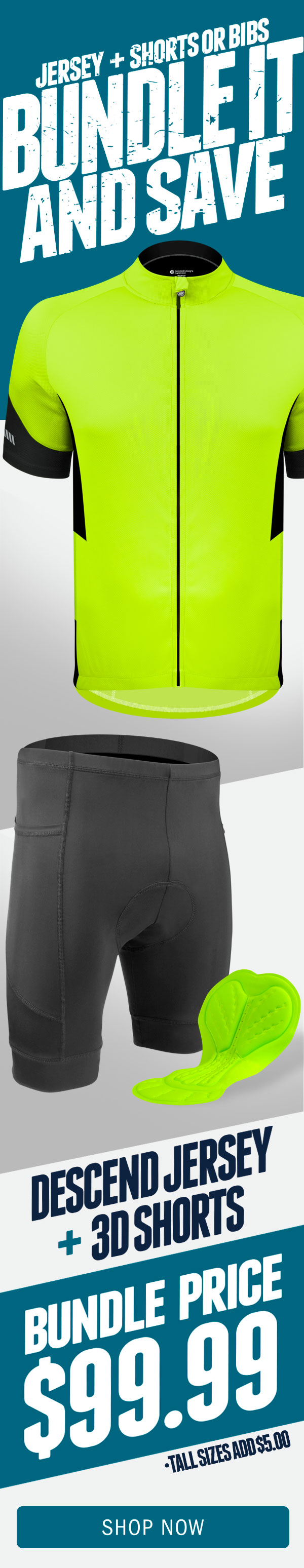 Aero Tech Designs Cyclewear NEW! Gel Touring Impulse Shorts Milled