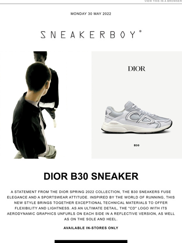 Dior MENS B30 Sneaker
