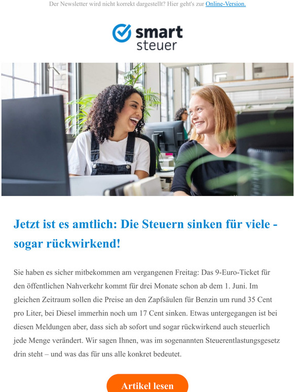 Smartsteuer - SteuererklÃ¤rung Online Machen: Jetzt Ist Es Amtlich: Die ...