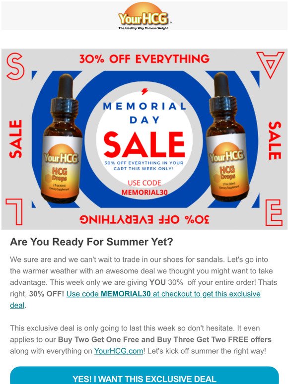 Youre Going To Love This Memorial Day Offer!