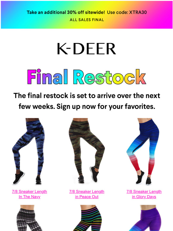  RESTOCK ALERT!