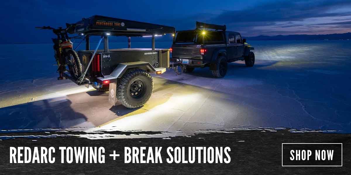 REDARC Towing + Brake Solutions Go Anywhere, Stop Anytime