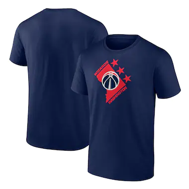 Men's Fanatics Branded Navy Washington Wizards Tip-Off T-Shirt