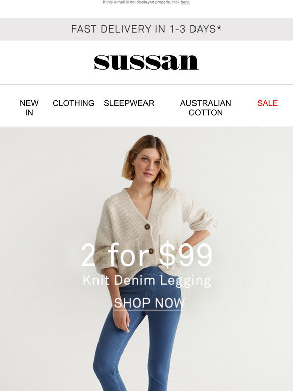 Sussan: New | 50% Off Selected Knitwear 