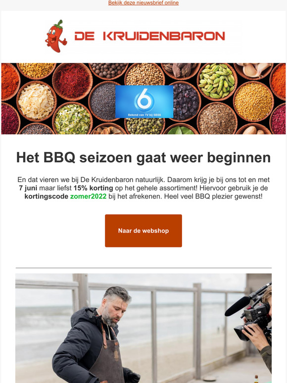 Heerlijk BBQ'en met korting