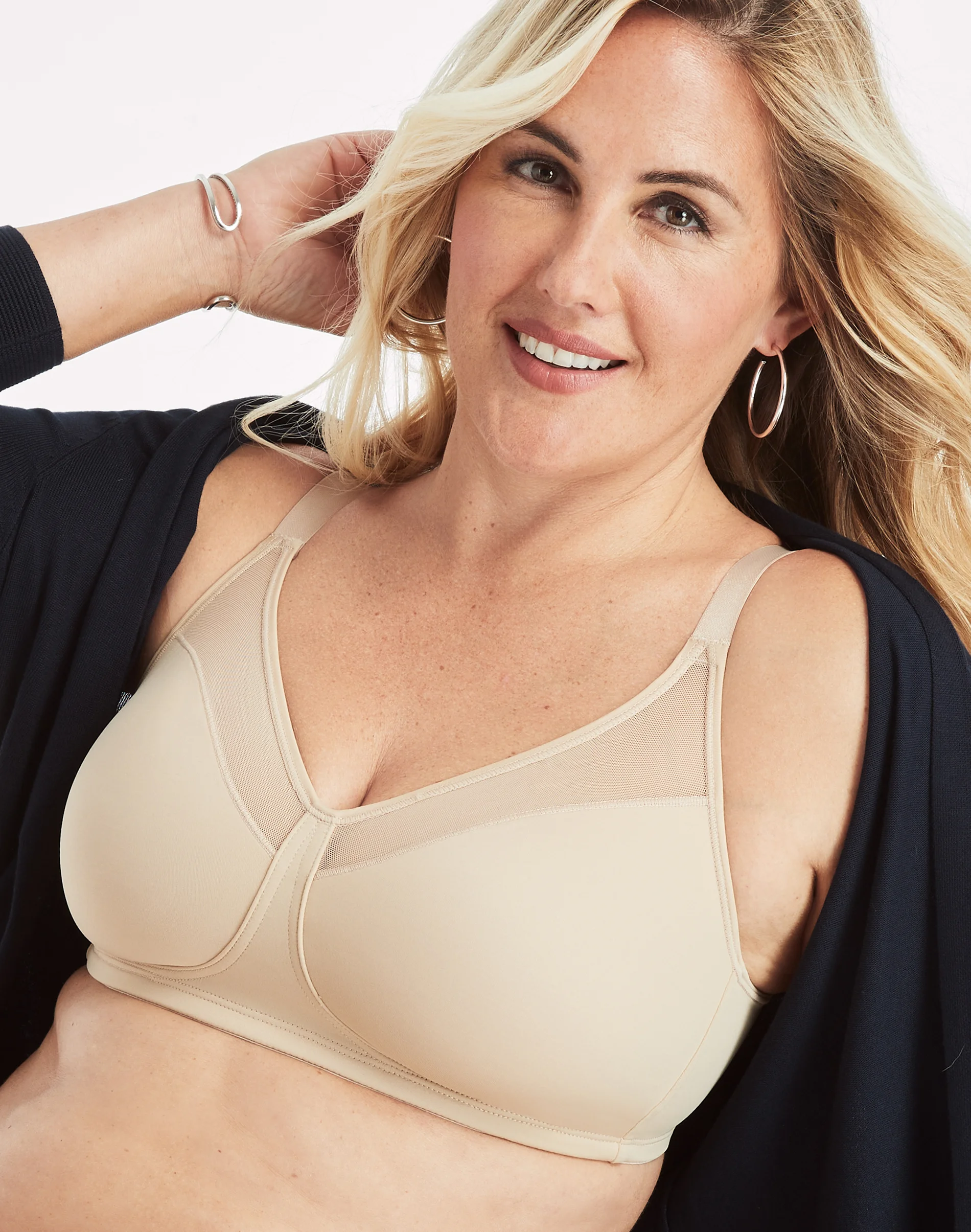 Playtex 18 Hour Smoothing Minimizer Wirefree Bra
