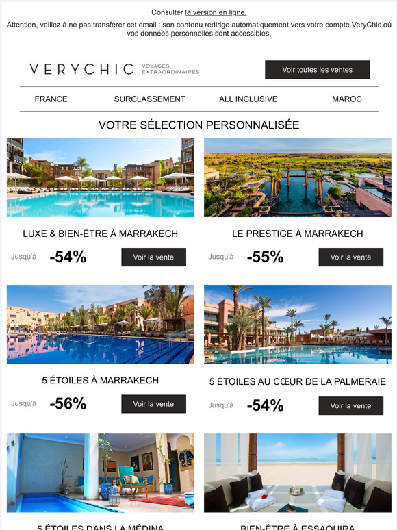  Maroc, Marrakech - Hivernage, Marrakech - Palmeraie, Essaouira, Portugal & 30 destinations exceptionnelles