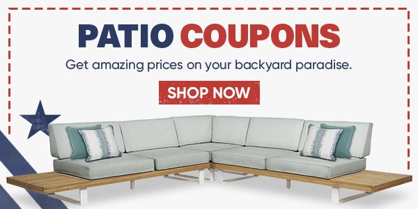 Patio Coupons