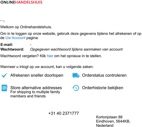 Welkom bij Onlinehandelshuis