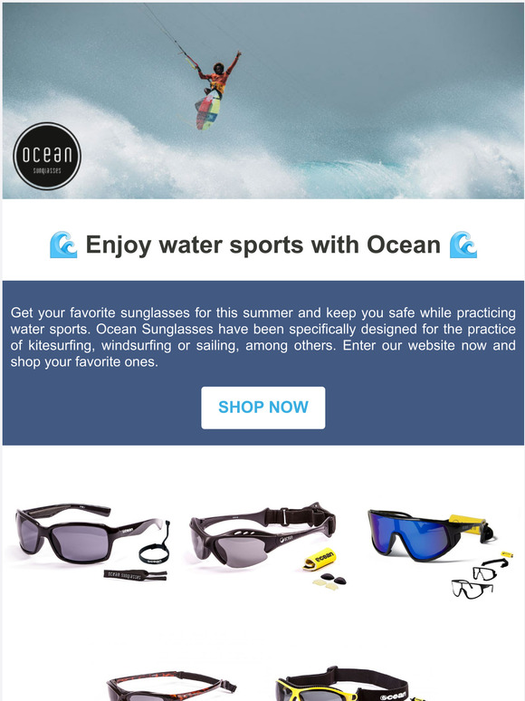 Enjoy water sports with Ocean