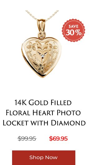 Gold Heart Locket