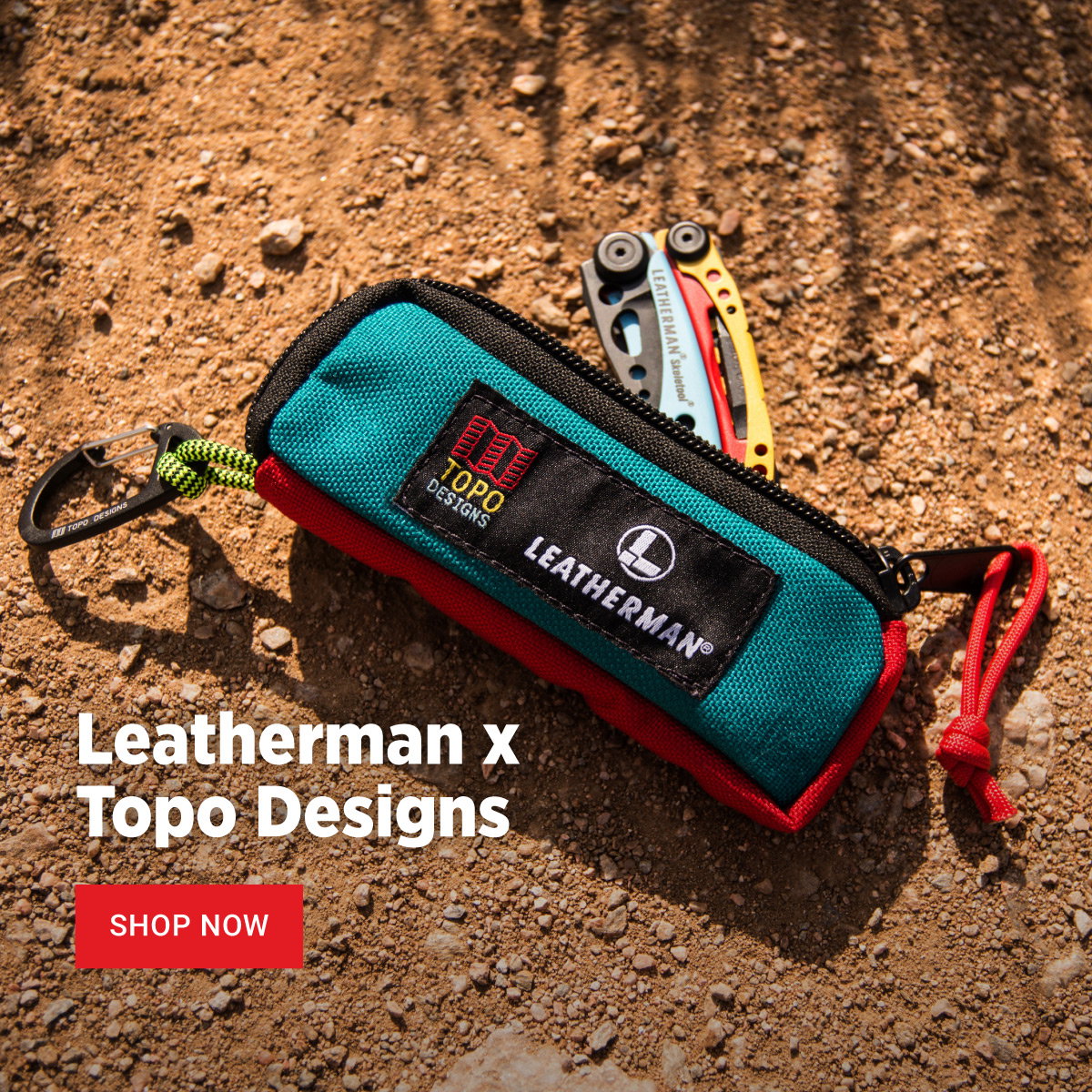 Topo Designs x Leatherman Skeletool Set
