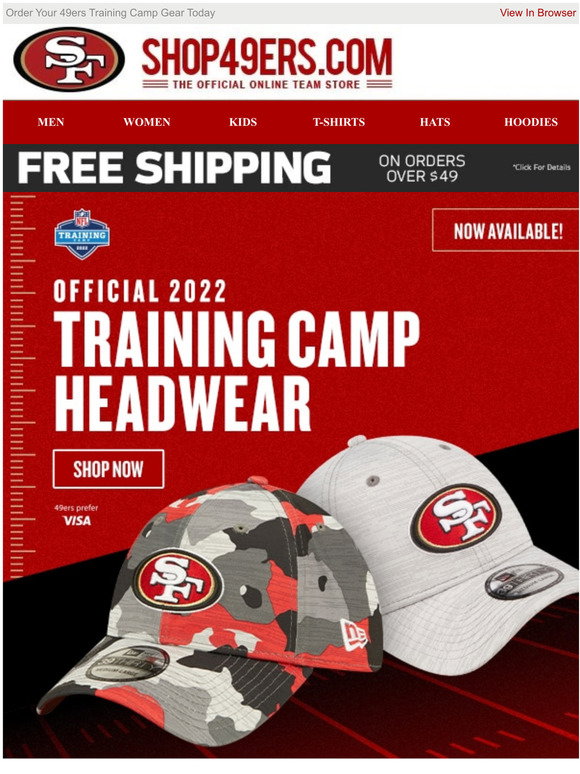 NEW ARRIVAL! 2022 Training Camp Caps 