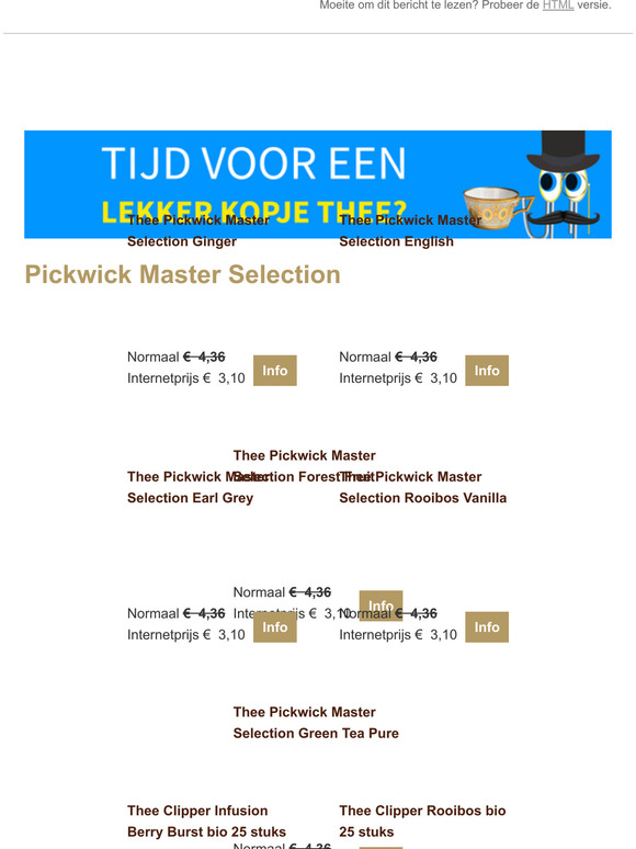 Thijd voor Thee?