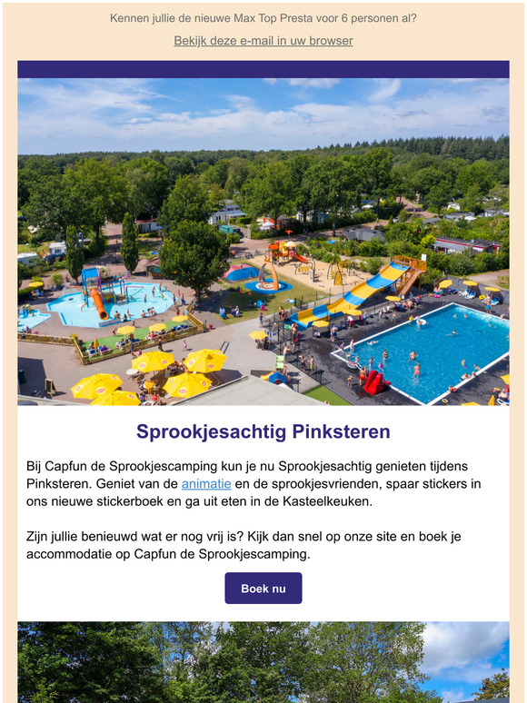 Vier een sprookjesachtig Pinksteren