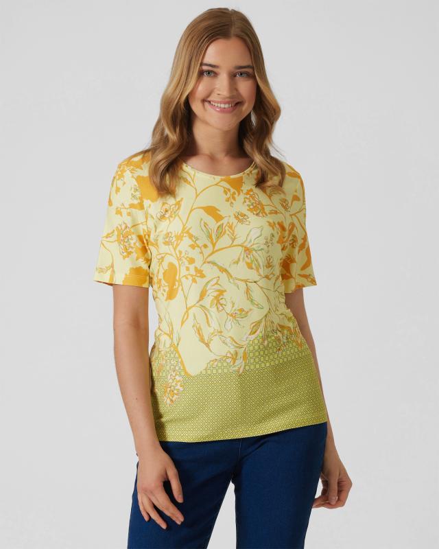 Shirt mit Blumendruck