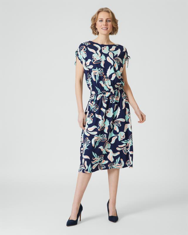 Kleid mit Schulterschnürung