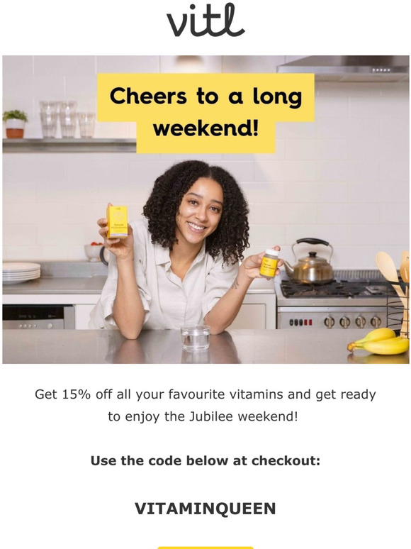 15% off for Queens (& Kings) 