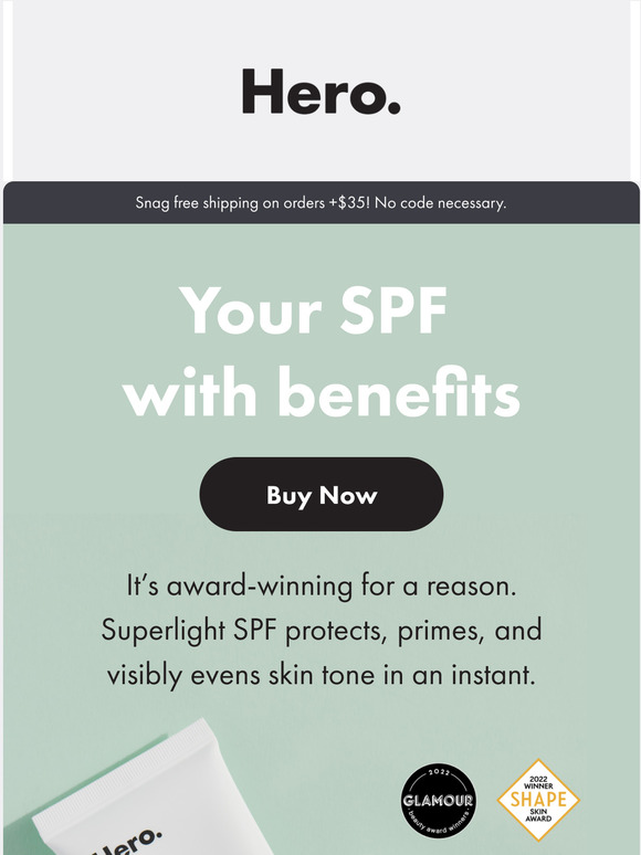 You NEED this award-winning SPF