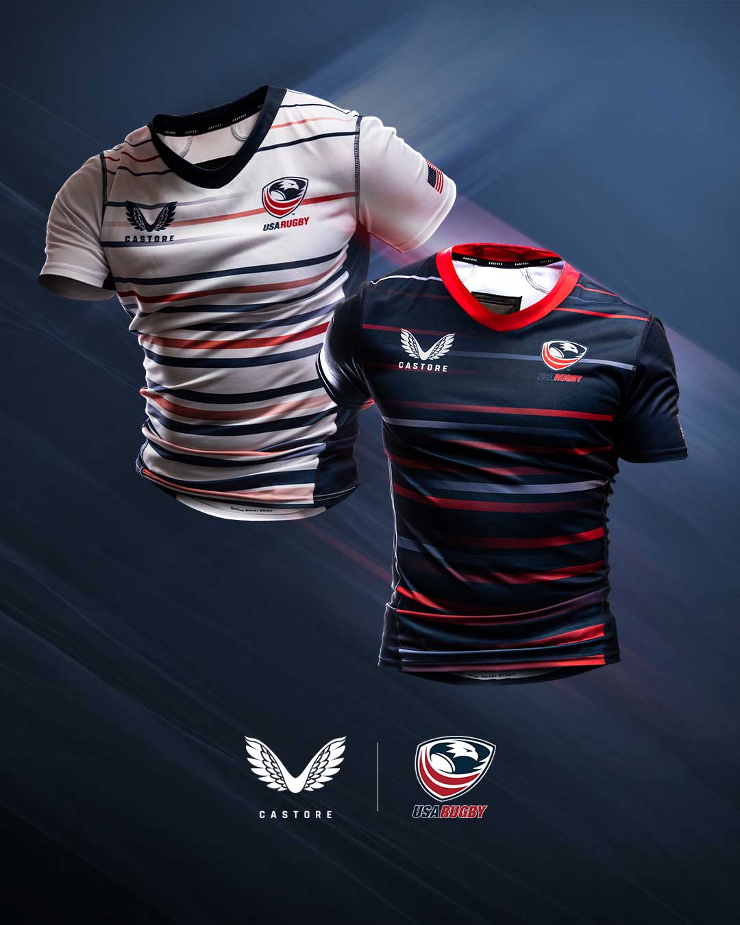 USA Rugby Men's Home Jersey 22/23 by Castore - World Rugby Shop