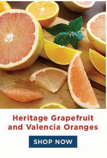 Heritage Grapefruit and Valencia Oranges