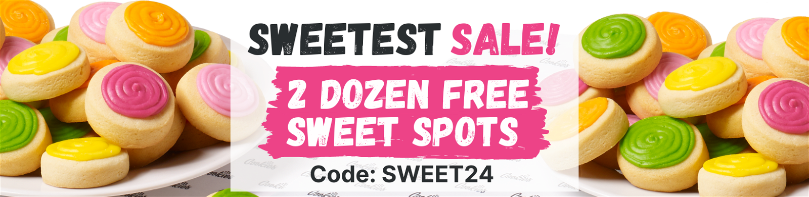 Sweetest Sale! 2 Dozen Free Sweet Spots