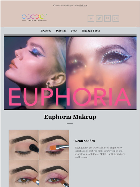 Be Bold To Create Your Own Euphoria Makeup