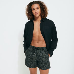 Men Swim Trunks Small Camo - Vilebrequin x Palm Angels