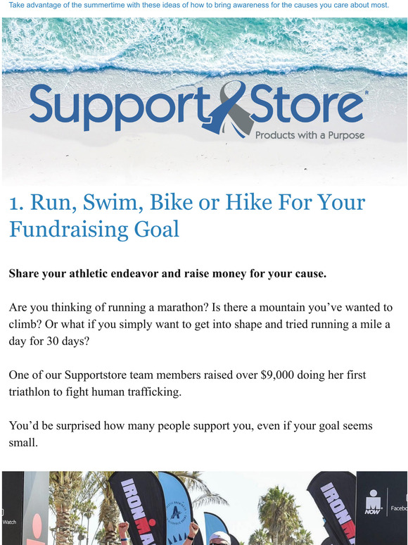 5 ways you can bring awareness to your cause this summer