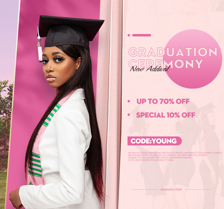 Arabella Get 9.9 Wig Graduation Sale IsStarting Now Milled