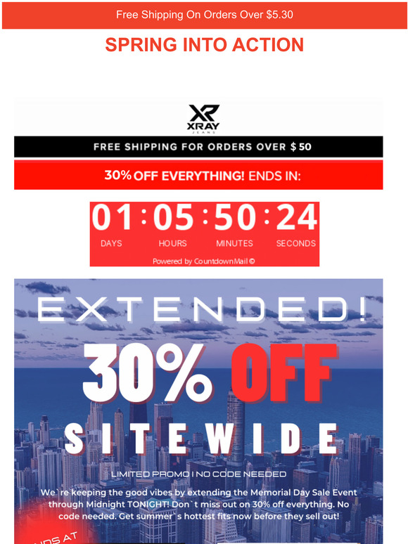 EXXXTENDED30% Off Sitewide!!