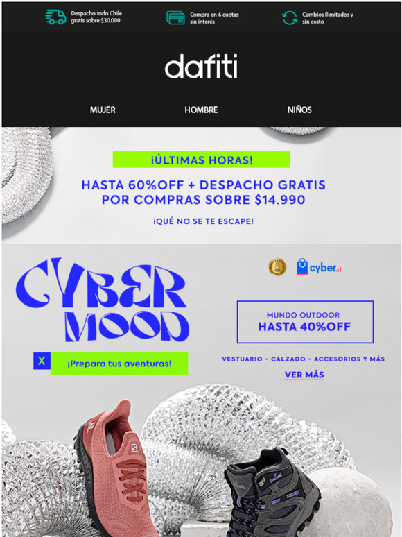 Dafiti Justo a tiempo Zapatillas hasta 30 OFF en Converse