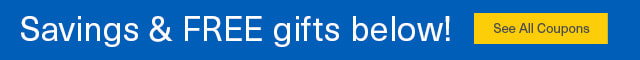 Savings & FREE gifts below!