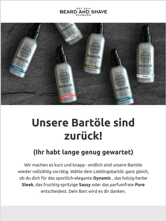 Unsere Bartle sind zurck!