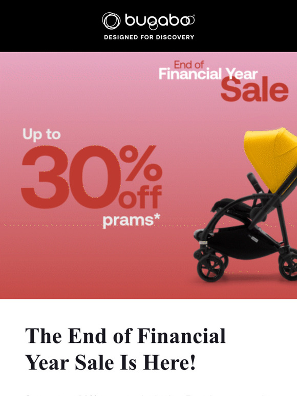 Up to 30% off in our EOFY Sale!