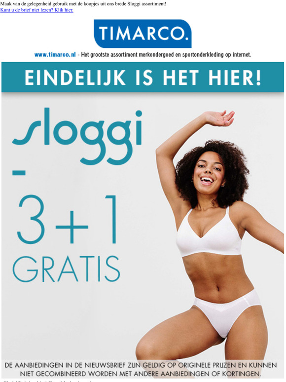 Sloggi 3+1 gratis