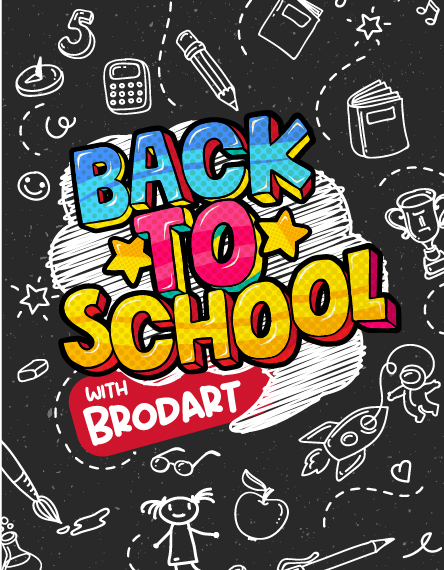 shopbrodart: Beat the Rush--Save on Back to School Products Now!