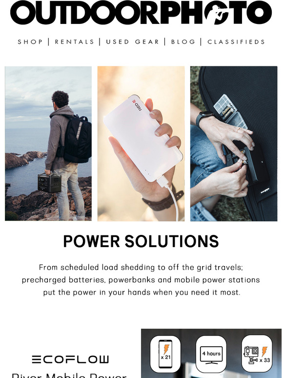 Outdoorphoto Power is back on... Milled