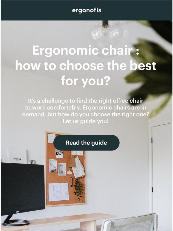 How to choose an ergonomic chair?