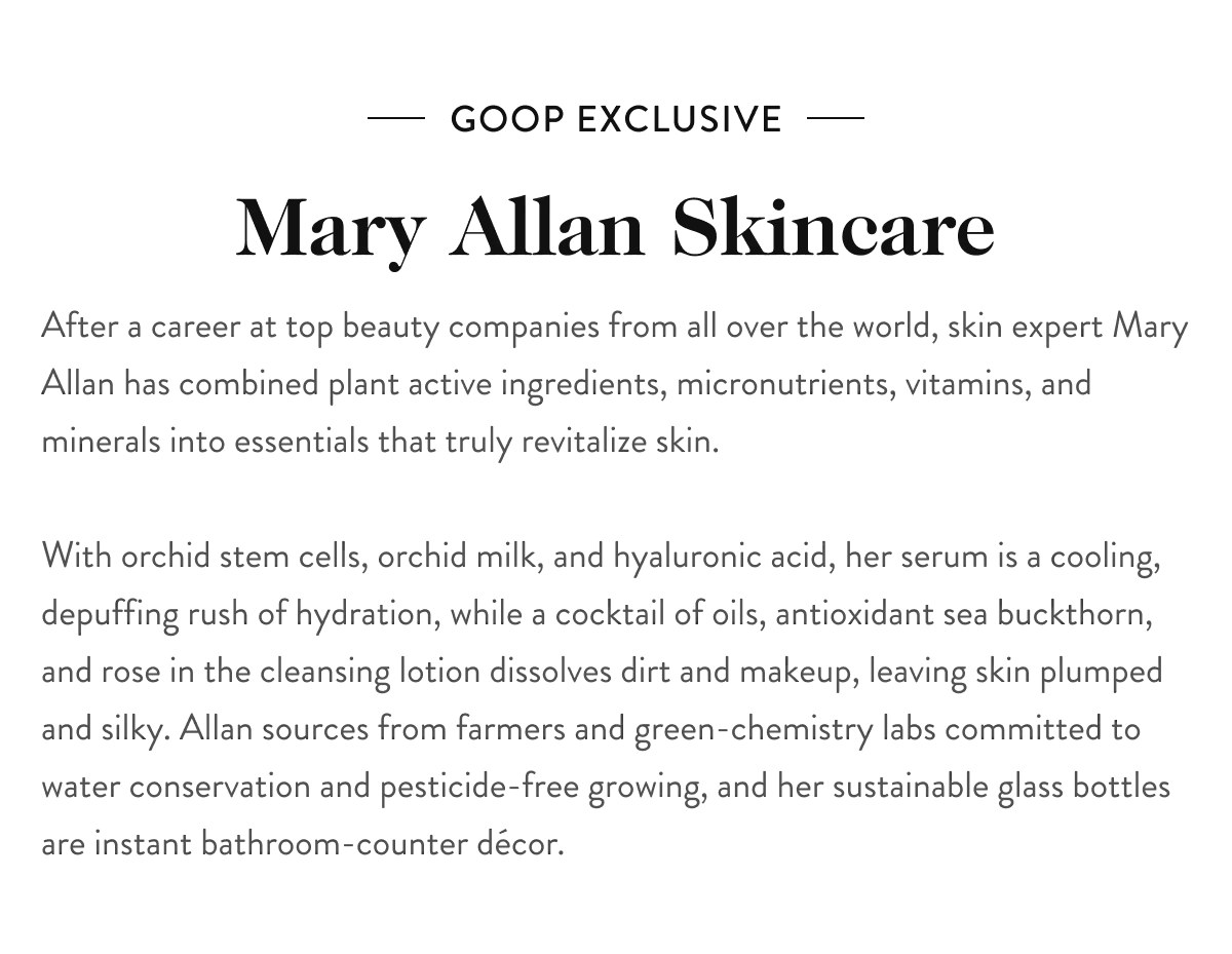 Mary Allan Skincare