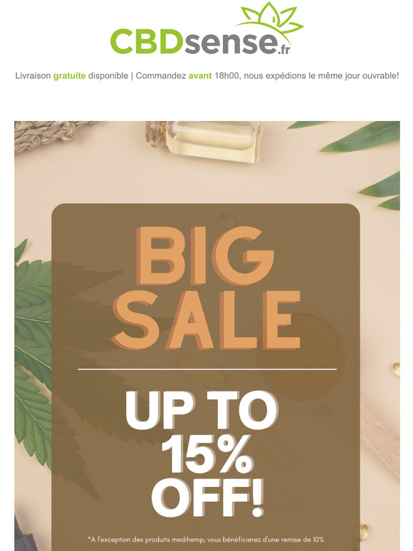  Seulement aujourd'hui : 15% De Rduction Sur Presque Tous Les Produits !