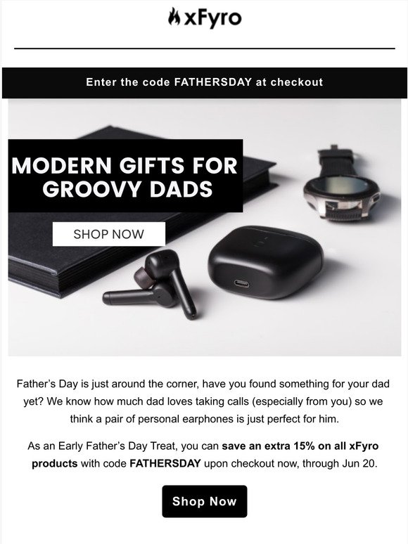 Gifts For Your Casually Cool Dad - Save +15%