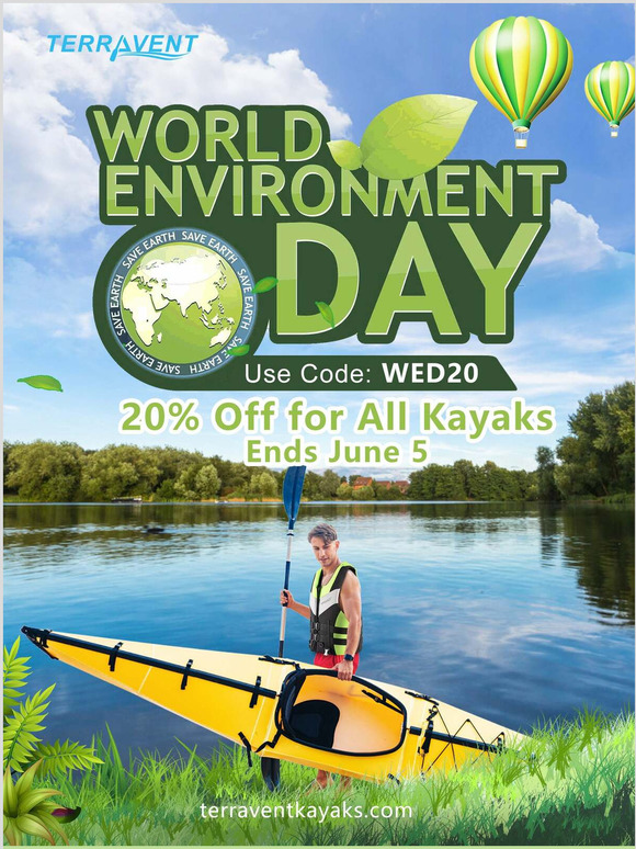 20% Off for World Environment Day 2022