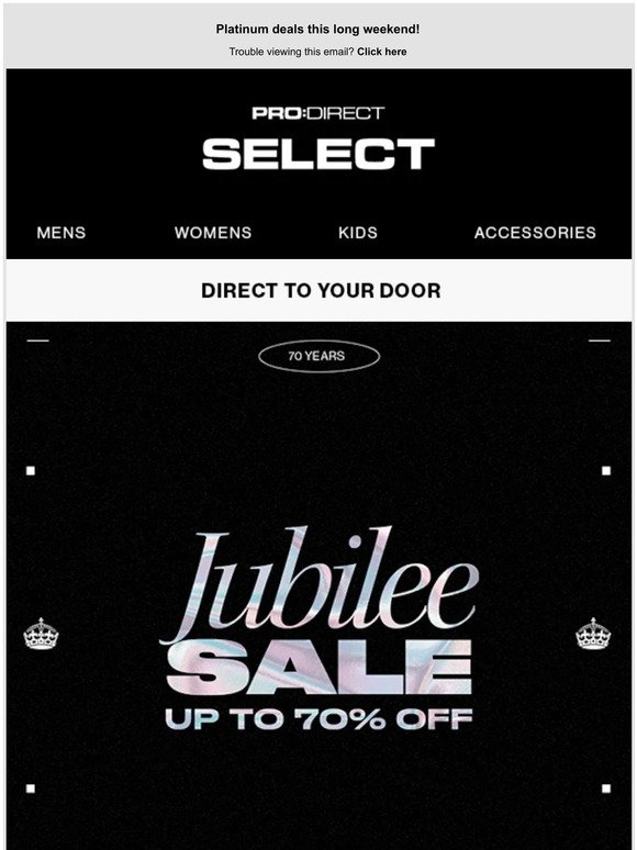  Jubilee Sale Now On! Up To 70% Off