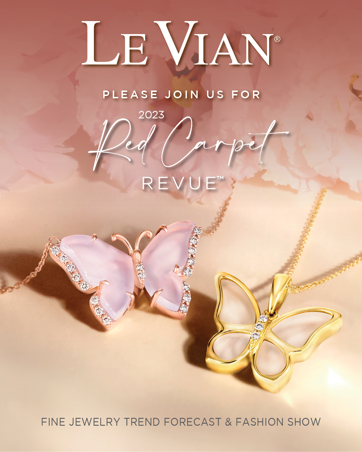 LE VIAN UNVEILS THE 2023 JEWELRY TREND FORECAST AT THE LE VIAN RED CARPET  REVUE IN LAS VEGAS