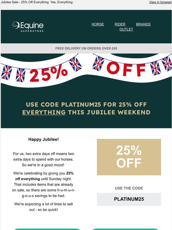  25% Off EVERYTHING This Weekend