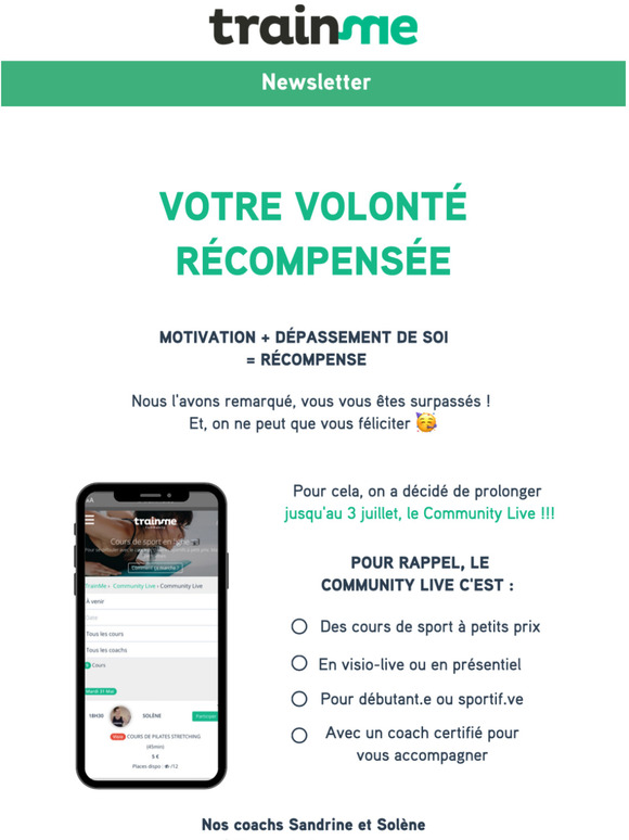 Votre fidlit rcompense !