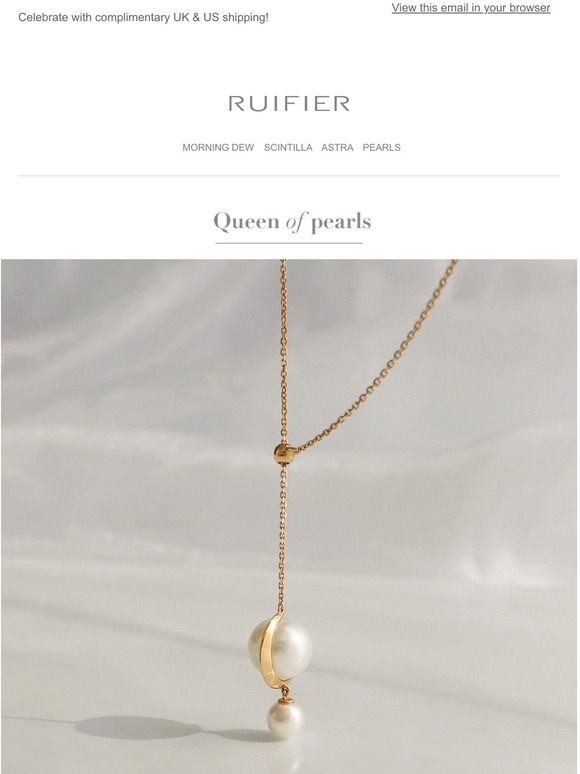 A Jubilee Weekend | 10% off pearls