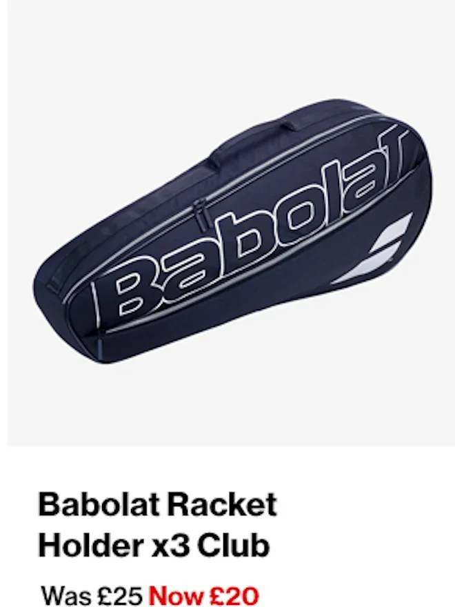 Babolat Racket Holder x3 Club