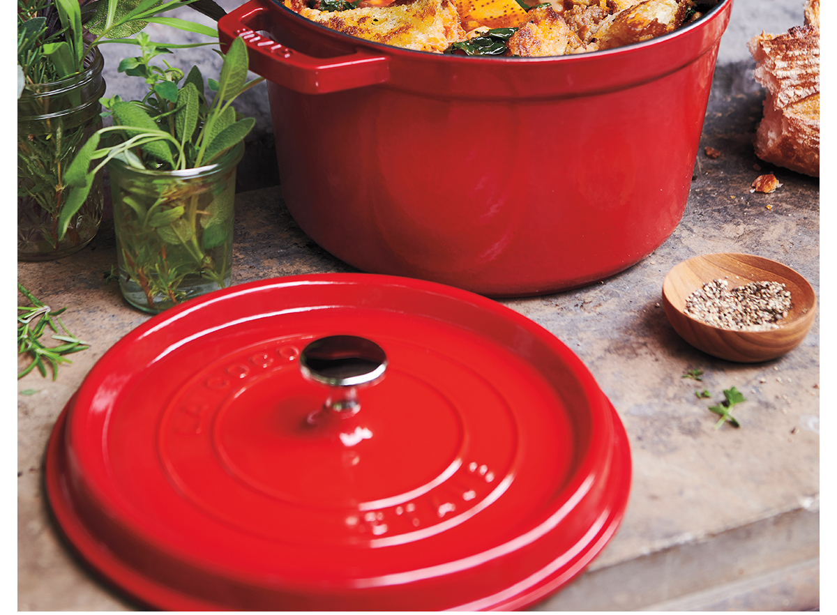 Sur la Table Staub Tall does it all Stew, roast, bake, simmer & more